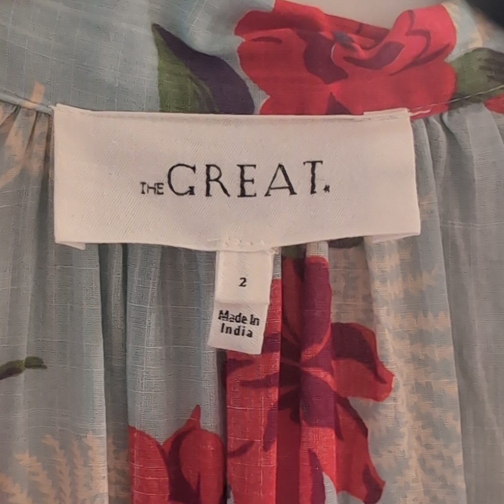 THE GREAT. Bridge Midi Dress - Picture 7 of 8